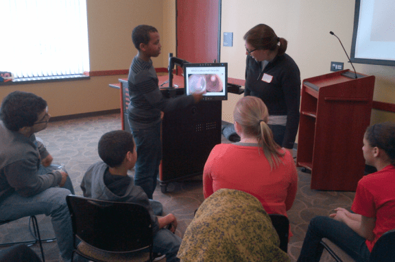 Diagnosing an osteoma of the external auditory canal